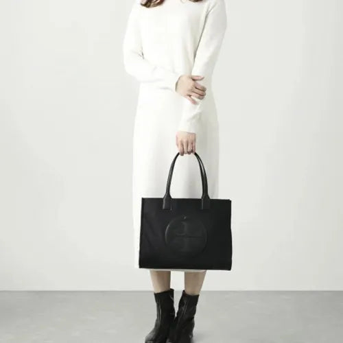 TORY BURCH ☆ NYLON ELLA SMALL TOTE 88578