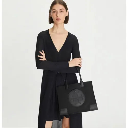 TORY BURCH ☆ NYLON ELLA SMALL TOTE 88578