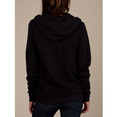 Alternative Fleece Zip Hoodie TrueBlack/オルタネイティブ フリースジップフーディー トゥルーブラック