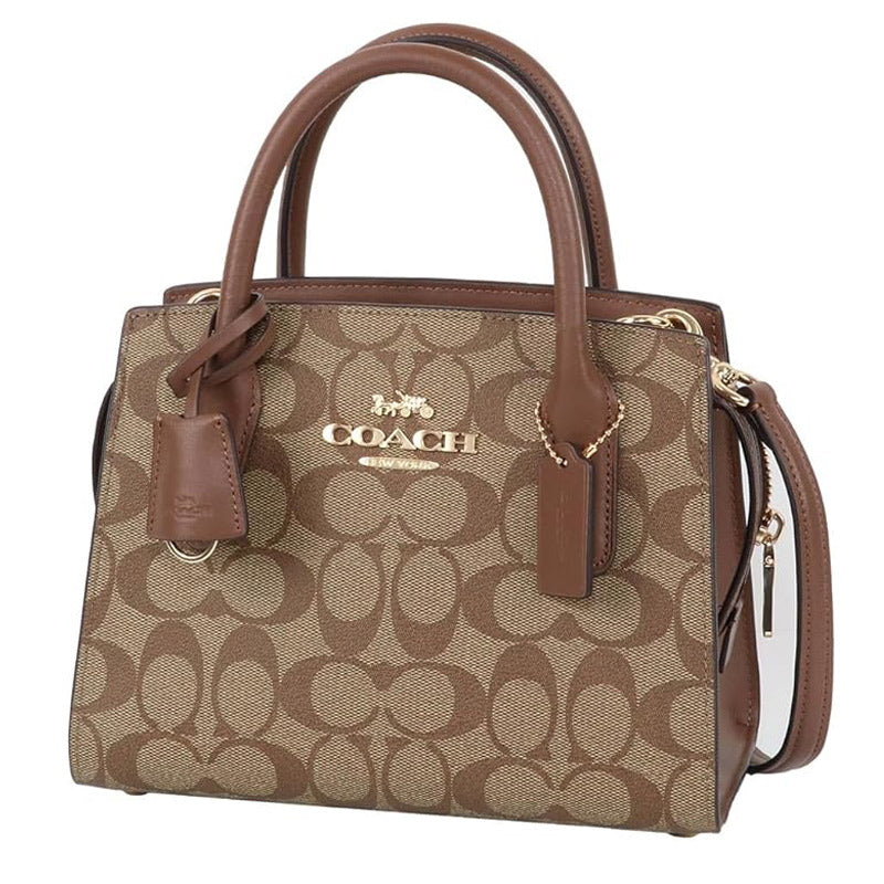 COACH★ANDREA CARRYALL IN SIGNATURE CANVAS CP083