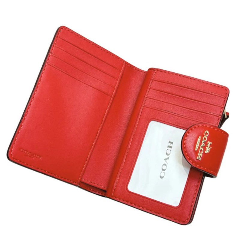 COACH★MEDIUM CORNER ZIP WALLET 【CW786 IMXDO】