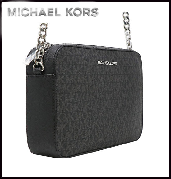 マイケルコース MICHAEL KORS JET SET ITEM CROSSBODY 35F8GTTC3B【BLACK/BLACK】