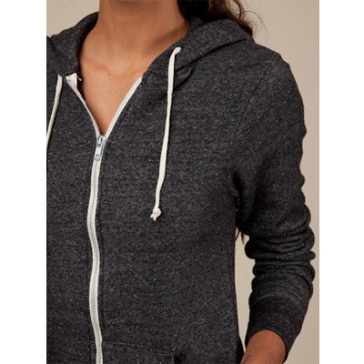 Alternative Fleece Zip Hoodie ECO BLACK/オルタネイティブ フリースジップフーディー エコブラック