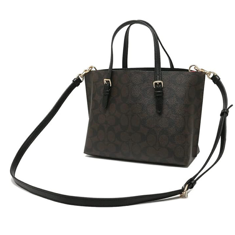 COACH★MOLLIE TOTE 25 IN SIGNATURE CANVAS C4250
