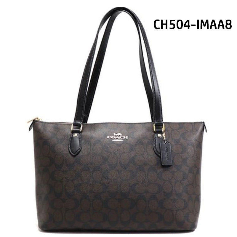 COACH★GALLERY TOTE IN SIGNATURE CANVAS CH504