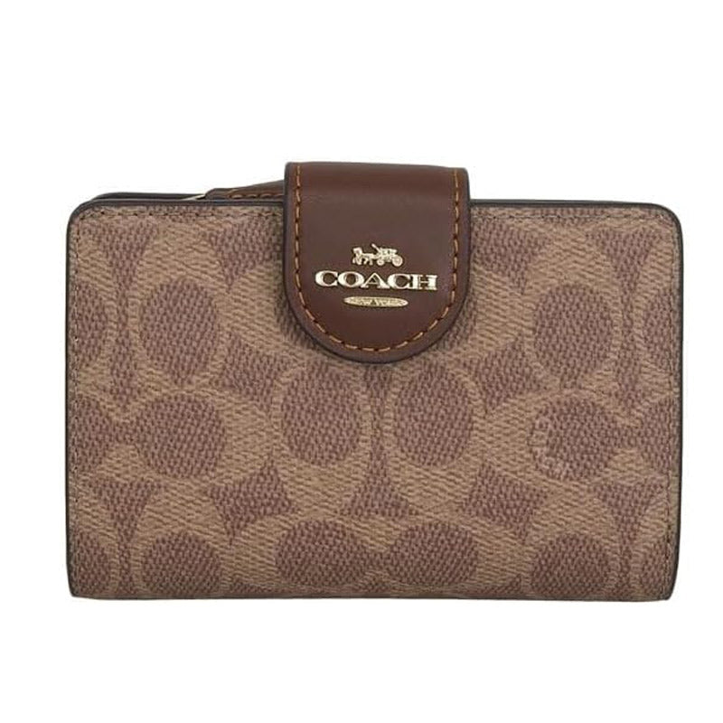COACH★MEDIUM CORNER ZIP WALLET 【CW786 IMXHE】