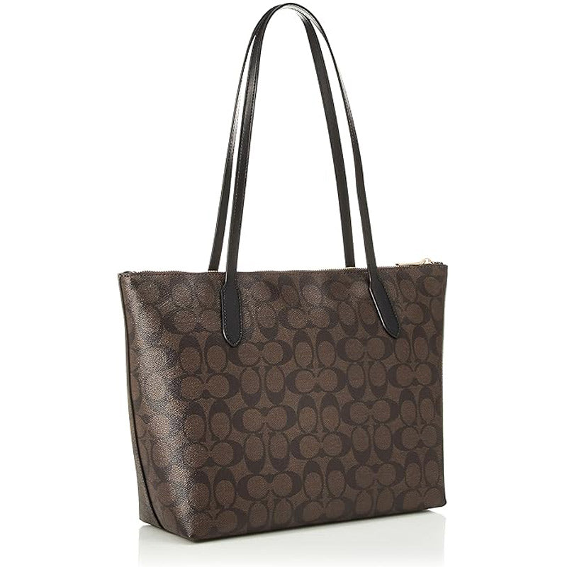 COACH★ZIP TOP TOTE 4455