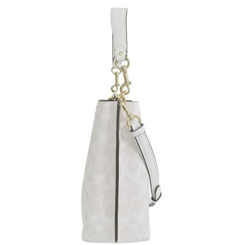 COACH★MOLLIE BUCKET BAG 22 IN SIGNATURE CANVAS CA582