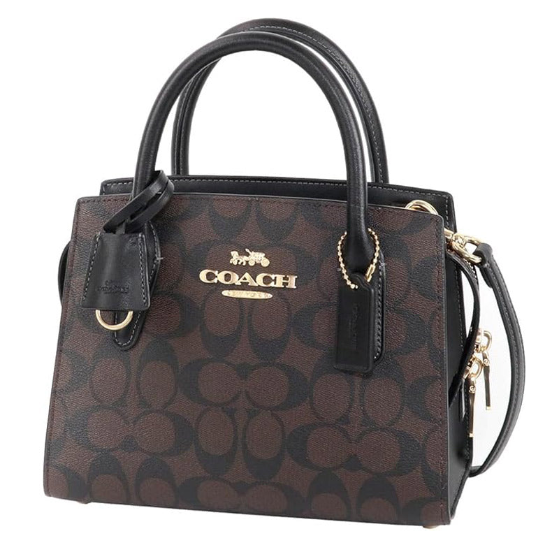 COACH★ANDREA CARRYALL IN SIGNATURE CANVAS CP083