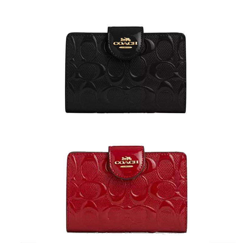 COACH★MEDIUM CORNER ZIP WALLET CV414