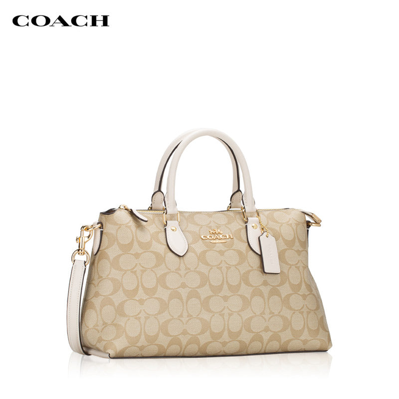 COACH★GEORGIA SATCHEL BAG IN SIGNATURE CANVAS CR156 CR157