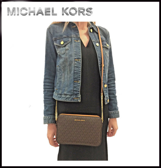 マイケルコース MICHAEL KORS JET SET ITEM CROSSBODY 35F8GTTC3B【BLACK/BLACK】