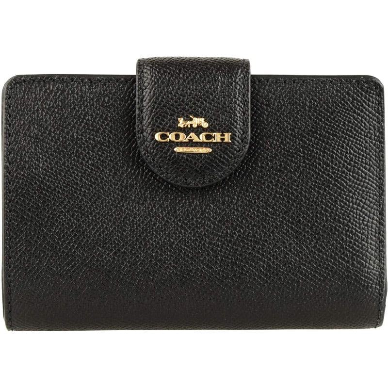 COACH★MEDIUM CORNER ZIP WALLET 【6390 IMBLK】