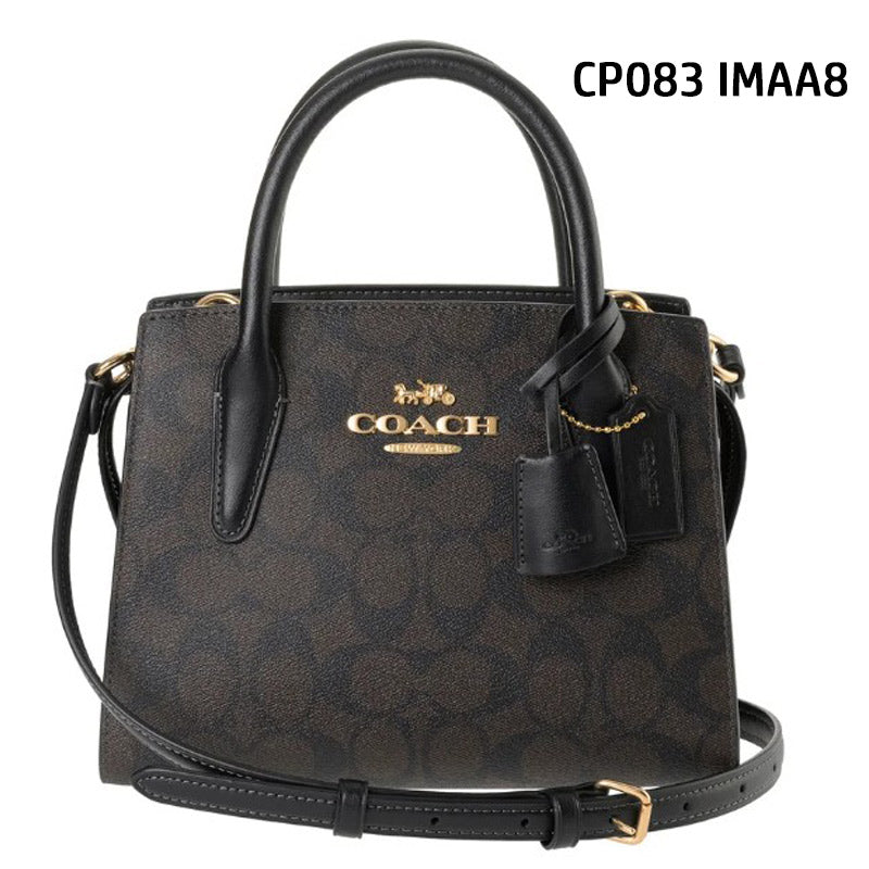 COACH★ANDREA CARRYALL IN SIGNATURE CANVAS CP083