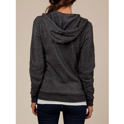 Alternative Fleece Zip Hoodie ECO BLACK/オルタネイティブ フリースジップフーディー エコブラック