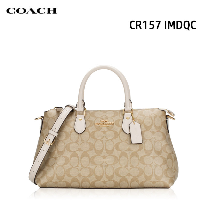 COACH★GEORGIA SATCHEL BAG IN SIGNATURE CANVAS CR156 CR157