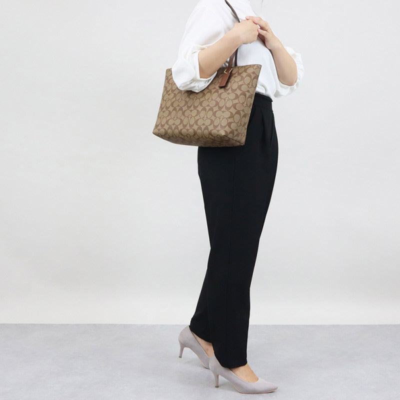 COACH★ZIP TOP TOTE 4455