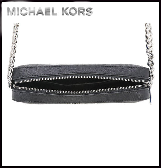 マイケルコース MICHAEL KORS JET SET ITEM CROSSBODY 35F8GTTC3B【BLACK/BLACK】