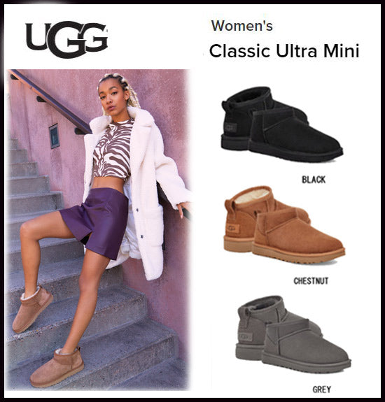 UGG Classic Ultra Mini 1116109 BLACK
