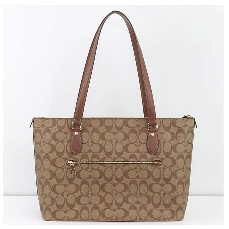 COACH★GALLERY TOTE IN SIGNATURE CANVAS CH504