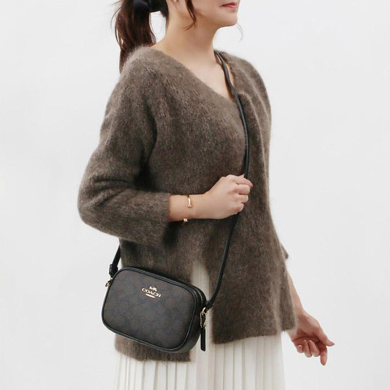 COACH★MINI JAMIE CAMERA BAG IN SIGNATURE CANVAS C9926