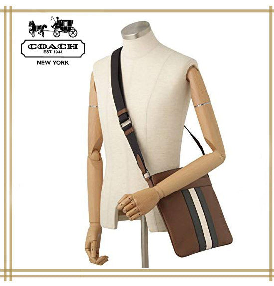 コーチメンズ COACH CHARLES CROSSBODY WITH VARSITY STRIPE F26068 F23216【F23216 QBN3D】