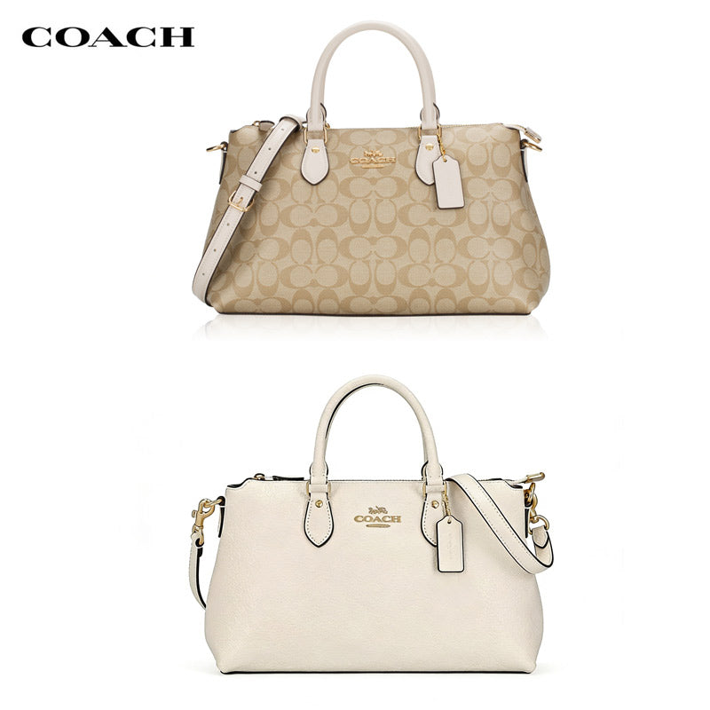 COACH★GEORGIA SATCHEL BAG IN SIGNATURE CANVAS CR156 CR157
