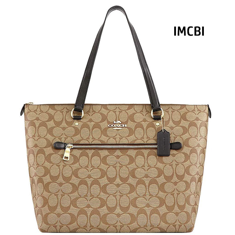 COACH★GALLERY TOTE IN SIGNATURE CANVAS F79609