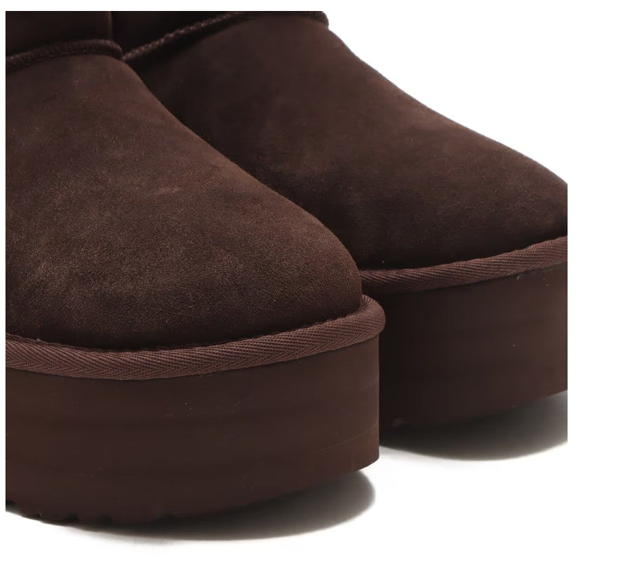 UGG Classic Ultra Mini Platform 1135092 BURNT CEDAR