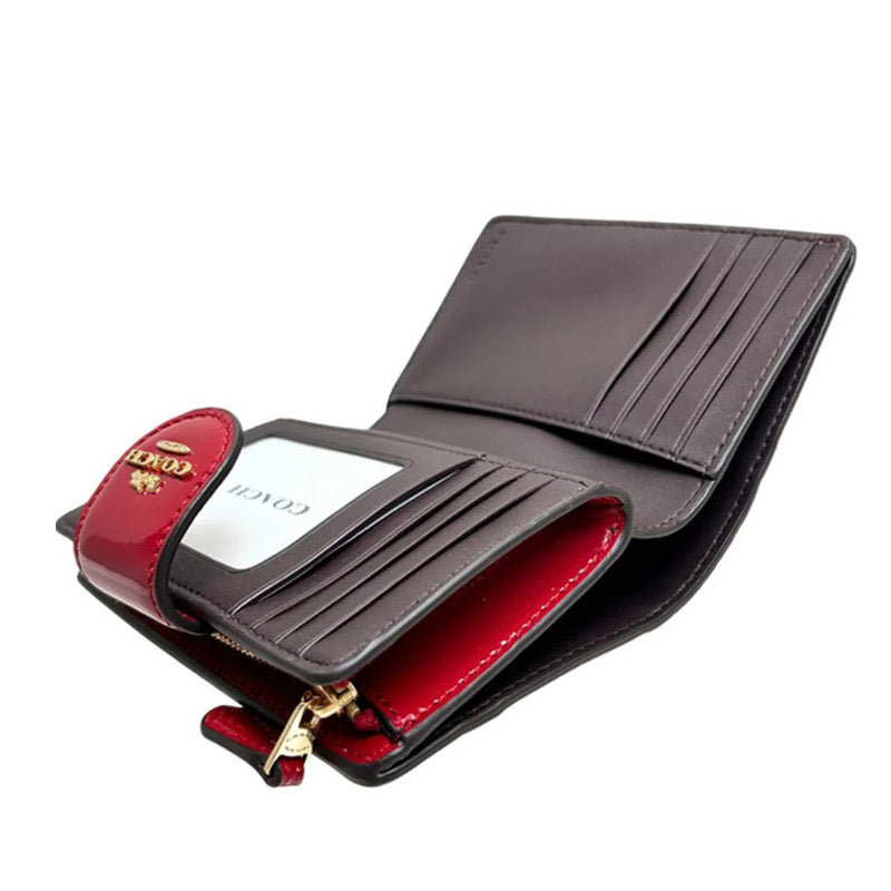 COACH★MEDIUM CORNER ZIP WALLET CV414