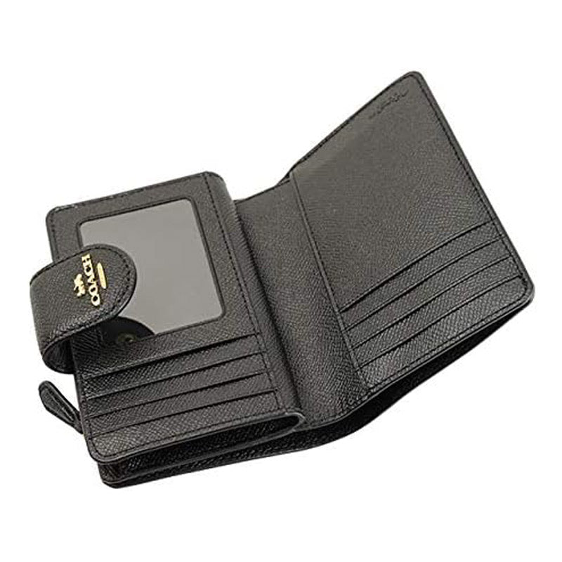 COACH★MEDIUM CORNER ZIP WALLET 【6390 IMBLK】