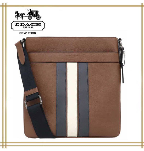 コーチメンズ COACH CHARLES CROSSBODY WITH VARSITY STRIPE F26068 F23216【F23216 QBN3D】
