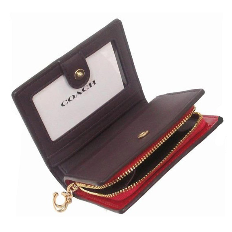 COACH★SNAP WALLET IN SIGNATURE CV415 パテントレザー