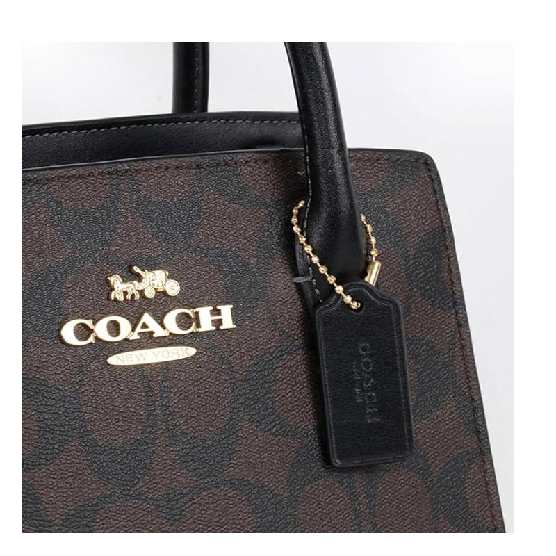 COACH★ANDREA CARRYALL IN SIGNATURE CANVAS CP083