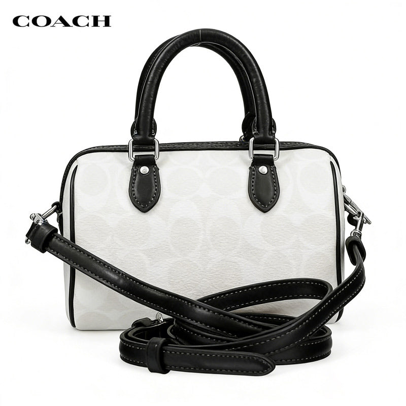 COACH★MINI ROWAN CROSSBODY IN SIGNATURE CANVAS CO959
