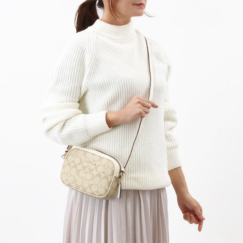 COACH★MINI JAMIE CAMERA BAG IN SIGNATURE CANVAS C9926