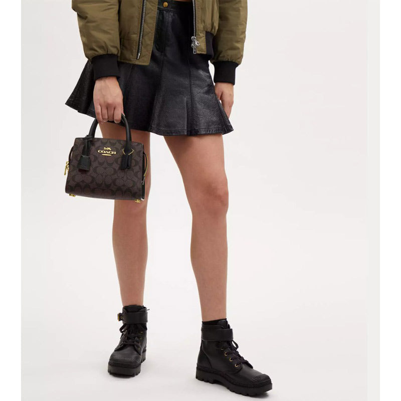 COACH★ANDREA CARRYALL IN SIGNATURE CANVAS CP083