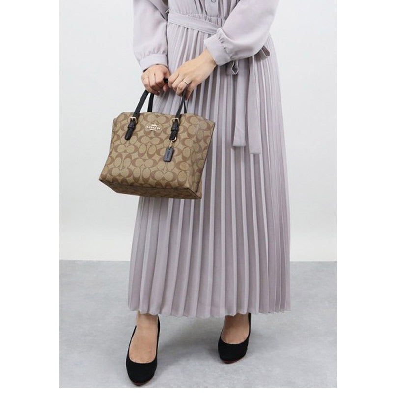 COACH★MOLLIE TOTE 25 IN SIGNATURE CANVAS C4250