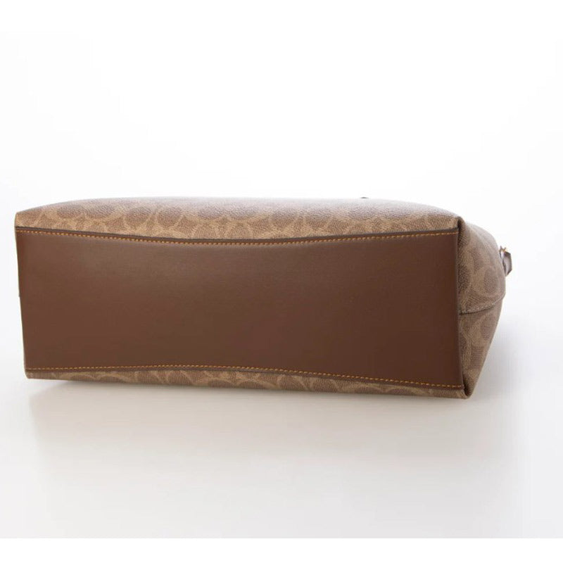 COACH★GEORGIA SATCHEL BAG IN SIGNATURE CANVAS CW422