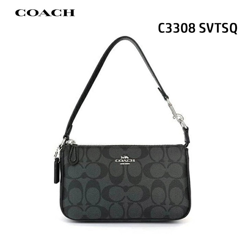 COACH★ NOLITA 19 IN SIGNATURE CANVAS C3308
