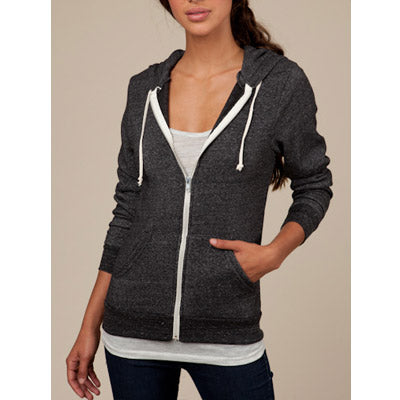 Alternative Fleece Zip Hoodie ECO BLACK/オルタネイティブ フリースジップフーディー エコブラック