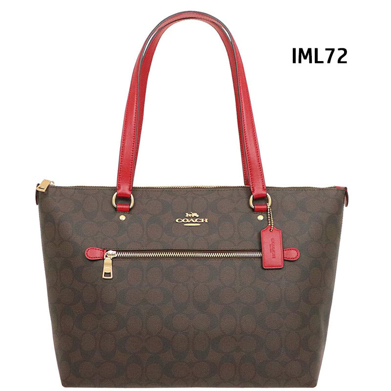 COACH★GALLERY TOTE IN SIGNATURE CANVAS F79609