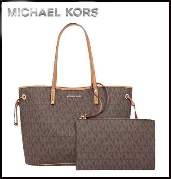 マイケルコース MICHAEL KORS JET SET TRAVEL DRAWSTRING TOTE 35T8GTVT9B 35T8STVT9B【BROWN/ACORN】