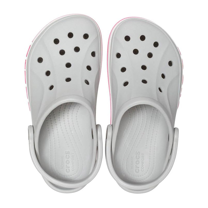 CROCS バヤバンド クロッグ BAYABAND CLOG 205089 【0FS ライトグレー×キャンディピンク】