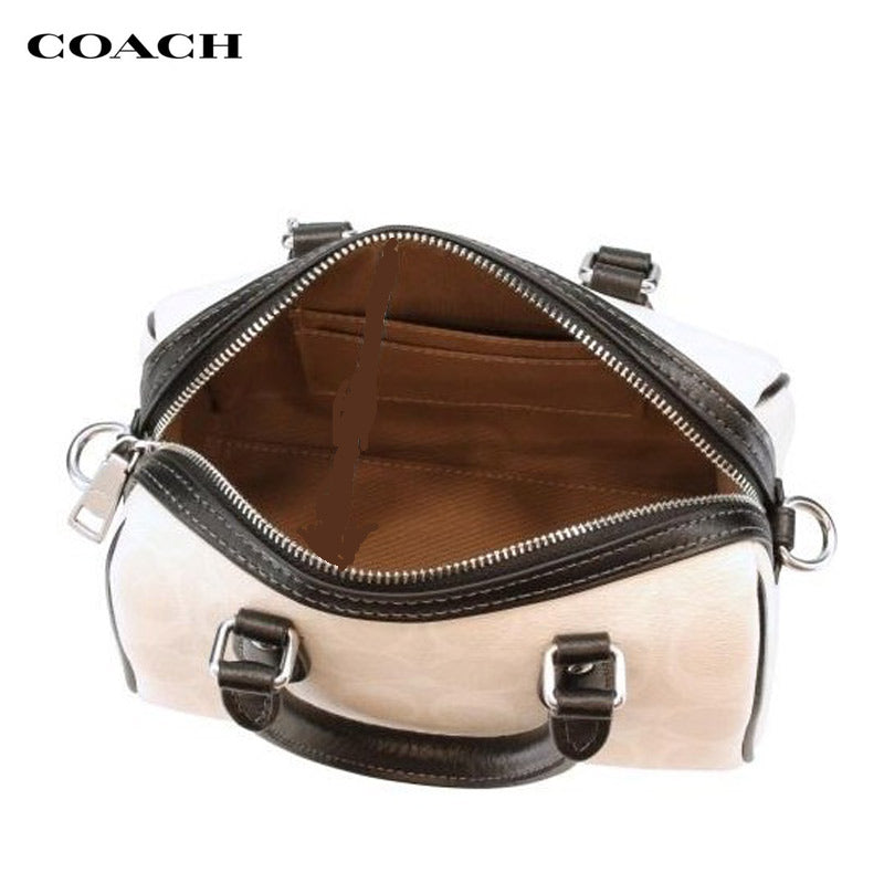 COACH★MINI ROWAN CROSSBODY IN SIGNATURE CANVAS CO959