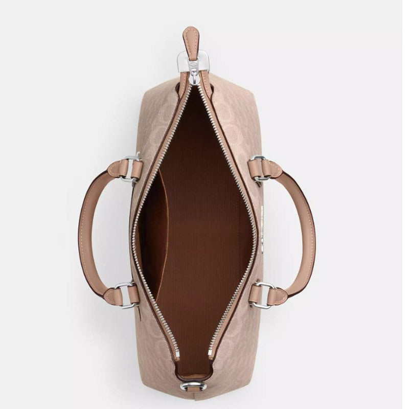 COACH★GEORGIA SATCHEL BAG IN SIGNATURE CANVAS CW422