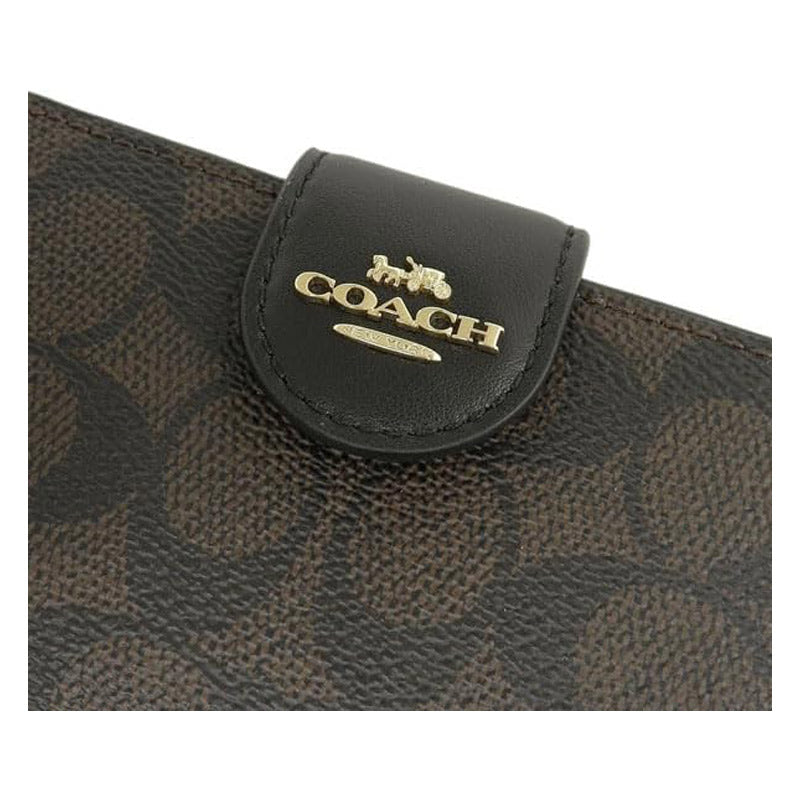 COACH★MEDIUM CORNER ZIP WALLET 【CW786 IMXAQ】