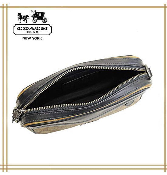 コーチ メンズ レディース兼用 COACH GRAHAM CROSSBODY WITH TRAVEL PATCHES【F50715 QBTN2】