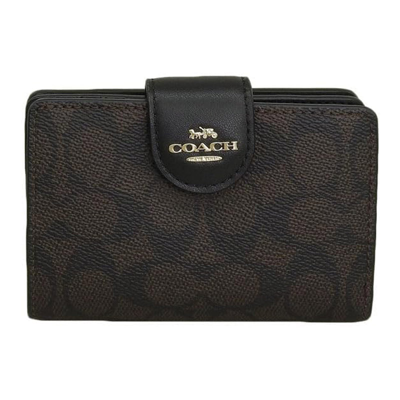 COACH★MEDIUM CORNER ZIP WALLET 【CW786 IMXAQ】