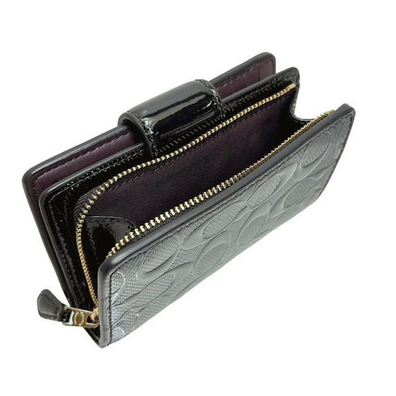 COACH★MEDIUM CORNER ZIP WALLET CV414